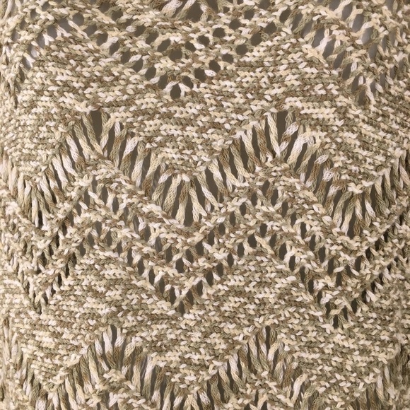 TRIBAL jeans sweater  Open knit sweater over sized scoop tribal jeans - Picture 4 of 8